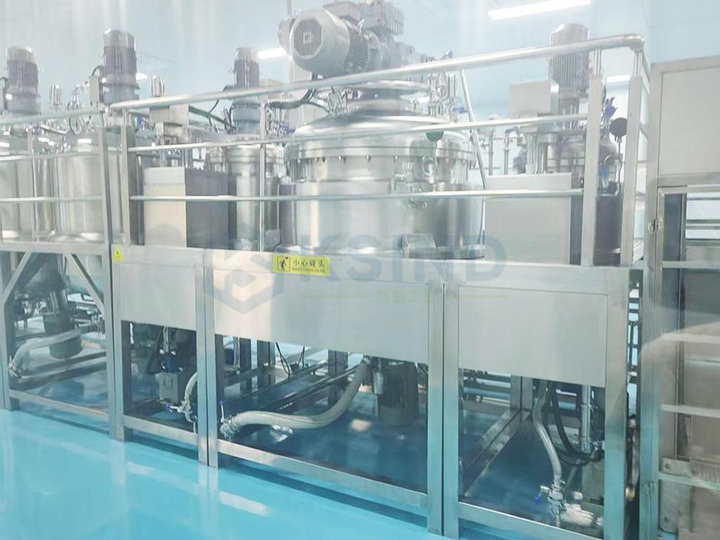 化妆品配料配液系统